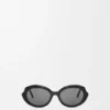 Mini-Sonnenbrille in ovaler, schmaler Form Mini-Sonnenbrille in ovaler, schmaler Form