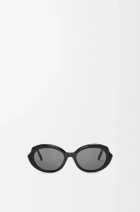 Mini-Sonnenbrille in ovaler, schmaler Form