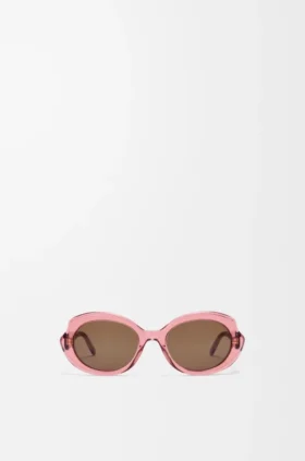 Mini-Sonnenbrille in ovaler, schmaler Form