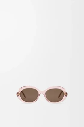 Mini-Sonnenbrille in ovaler, schmaler Form