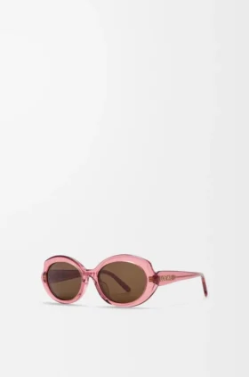 Mini-Sonnenbrille in ovaler, schmaler Form