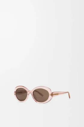 Mini-Sonnenbrille in ovaler, schmaler Form