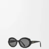 Mini-Sonnenbrille in ovaler, schmaler Form Mini-Sonnenbrille in ovaler, schmaler Form