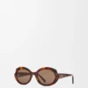 Mini-Sonnenbrille in ovaler, schmaler Form Mini-Sonnenbrille in ovaler, schmaler Form