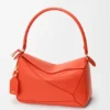Mittlere „Featherlight Puzzle“-Tasche aus Nappa-Lammleder Mittlere „Featherlight Puzzle“-Tasche aus Nappa-Lammleder