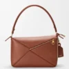 Mittlere „Featherlight Puzzle“-Tasche aus Nappa-Lammleder Mittlere „Featherlight Puzzle“-Tasche aus Nappa-Lammleder