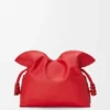 Mittlere „Flamenco“-Clutch aus Nappa-Kalbsleder Mittlere „Flamenco“-Clutch aus Nappa-Kalbsleder