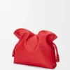 Mittlere „Flamenco“-Clutch aus Nappa-Kalbsleder Mittlere „Flamenco“-Clutch aus Nappa-Kalbsleder