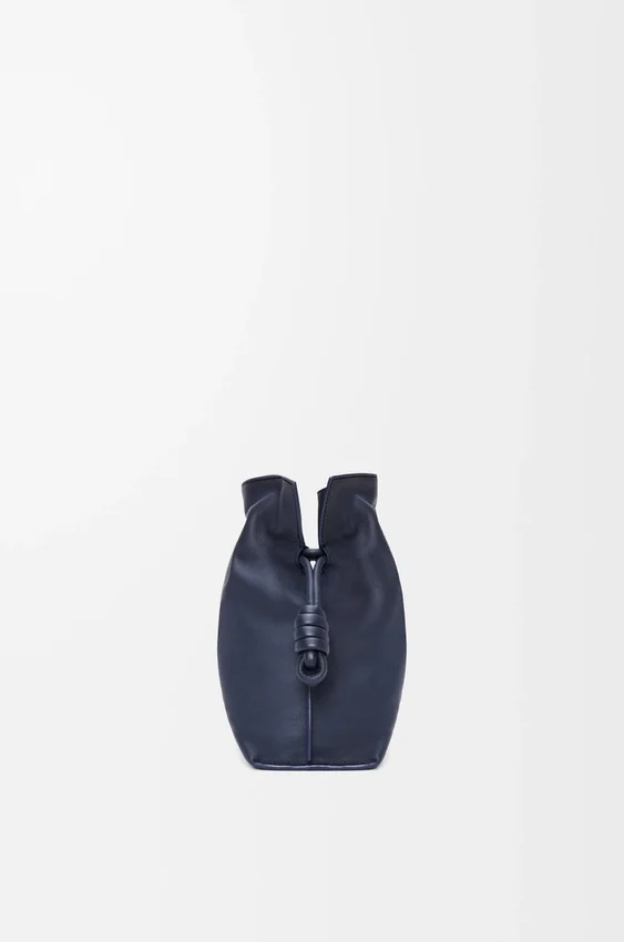Mittlere Flamenco-Clutch aus Nappa-Kalbsleder Mittlere Flamenco-Clutch aus Nappa-Kalbsleder