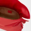 Mittlere „Flamenco“-Clutch aus Nappa-Kalbsleder Mittlere „Flamenco“-Clutch aus Nappa-Kalbsleder
