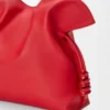 Mittlere „Flamenco“-Clutch aus Nappa-Kalbsleder Mittlere „Flamenco“-Clutch aus Nappa-Kalbsleder