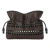 Mittlere Flamenco-Clutch „Schwarz-Braun“ a411Fc1Xdn-1103 Mittlere Flamenco-Clutch „Schwarz-Braun“ a411Fc1Xdn-1103