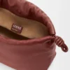 Mittlere Flamenco Purse aus feingranuliertem Kalbsleder Mittlere Flamenco Purse aus feingranuliertem Kalbsleder