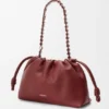 Mittlere Flamenco Purse aus feingranuliertem Kalbsleder Mittlere Flamenco Purse aus feingranuliertem Kalbsleder