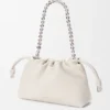 Mittlere Flamenco Purse aus feingranuliertem Kalbsleder Mittlere Flamenco Purse aus feingranuliertem Kalbsleder