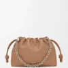 Mittlere Flamenco Purse aus weichem Nappa-Lammleder Mittlere Flamenco Purse aus weichem Nappa-Lammleder