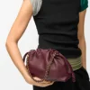 Mittlere Flamenco Purse aus weichem Nappa-Lammleder Mittlere Flamenco Purse aus weichem Nappa-Lammleder