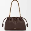Mittlere Flamenco Purse aus weichem Nappa-Lammleder Mittlere Flamenco Purse aus weichem Nappa-Lammleder