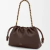 Mittlere Flamenco Purse aus weichem Nappa-Lammleder Mittlere Flamenco Purse aus weichem Nappa-Lammleder