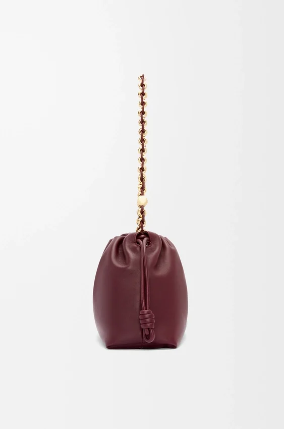 Mittlere Flamenco Purse aus weichem Nappa-Lammleder Mittlere Flamenco Purse aus weichem Nappa-Lammleder