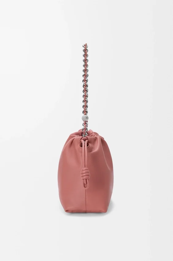 Mittlere Flamenco Purse aus weichem Nappa-Lammleder Mittlere Flamenco Purse aus weichem Nappa-Lammleder
