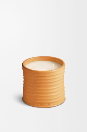 Mittlere Kerze mit Orangenblüte Mittlere Kerze mit Orangenblüte