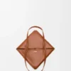 Mittlere „Puzzle Fold“-Tasche aus glänzendem Kalbsleder Mittlere „Puzzle Fold“-Tasche aus glänzendem Kalbsleder