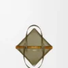 Mittlere „Puzzle Fold“-Tasche aus glänzendem Kalbsleder Mittlere „Puzzle Fold“-Tasche aus glänzendem Kalbsleder