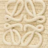 Mittlerer „Eclipse“-Korb aus Raffia und Kalbsleder Mittlerer „Eclipse“-Korb aus Raffia und Kalbsleder