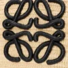 Mittlerer „Eclipse“-Korb aus Raffia und Kalbsleder Mittlerer „Eclipse“-Korb aus Raffia und Kalbsleder