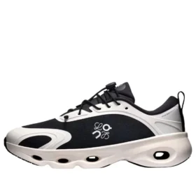 On Running X Loewe Cloudsolo „Black Eggshell“ 3Wf30605476
