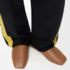 Origami-Slipper aus weichem Kalbsleder Origami-Slipper aus weichem Kalbsleder