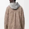 Overshirt aus einer Woll- und Lama-Mischung Overshirt aus einer Woll- und Lama-Mischung