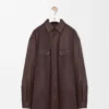 Overshirt aus Nappa-Lammleder Overshirt aus Nappa-Lammleder