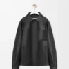 Overshirt aus Nappa-Lammleder Overshirt aus Nappa-Lammleder