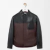 Overshirt aus Nappa-Lammleder Overshirt aus Nappa-Lammleder