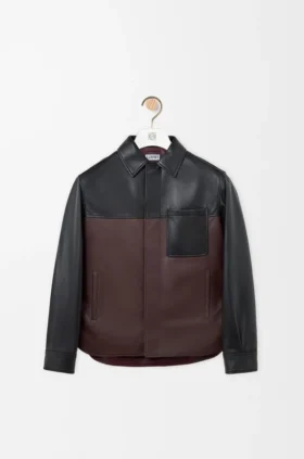 Overshirt aus Nappa-Lammleder Overshirt aus Nappa-Lammleder
