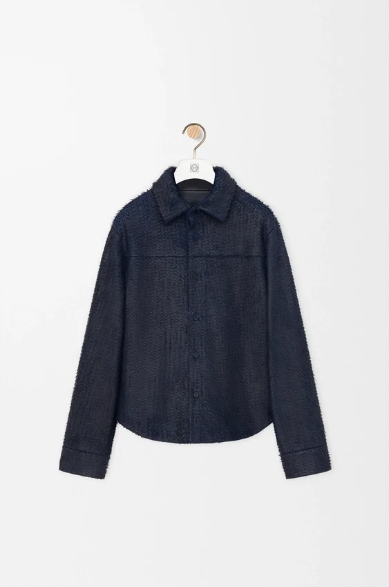 Overshirt aus Nappa-Lammleder Overshirt aus Nappa-Lammleder