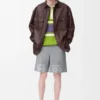 Overshirt aus Nappa-Lammleder Overshirt aus Nappa-Lammleder