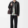 Overshirt aus Nappa-Lammleder Overshirt aus Nappa-Lammleder