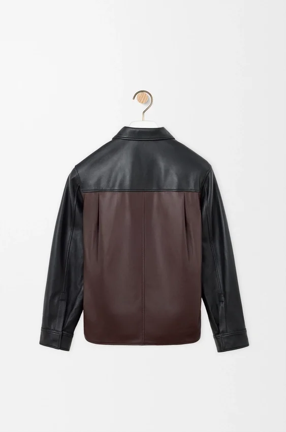 Overshirt aus Nappa-Lammleder Overshirt aus Nappa-Lammleder