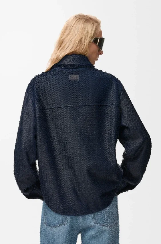 Overshirt aus Nappa-Lammleder Overshirt aus Nappa-Lammleder