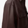Overshirt aus Nappa-Lammleder Overshirt aus Nappa-Lammleder