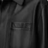 Overshirt aus Nappa-Lammleder Overshirt aus Nappa-Lammleder