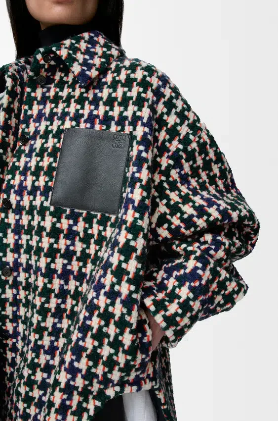Overshirt aus Wollmischung Overshirt aus Wollmischung