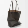 Panta Medium Puzzle Fold Tote aus glänzendem Kalbsleder Panta Medium Puzzle Fold Tote aus glänzendem Kalbsleder