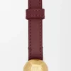 Pebble-Gürtel aus glattem Kalbsleder Pebble-Gürtel aus glattem Kalbsleder