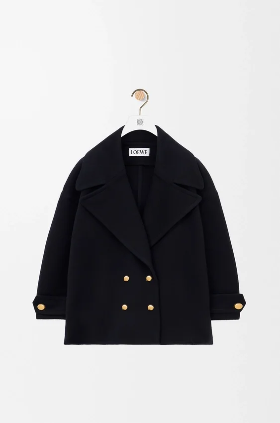 Pebble-Peacoat aus Wolle Pebble-Peacoat aus Wolle