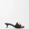 Pebble-Slide aus weichem Kalbsleder Pebble-Slide aus weichem Kalbsleder