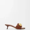 Pebble-Slide aus weichem Kalbsleder Pebble-Slide aus weichem Kalbsleder